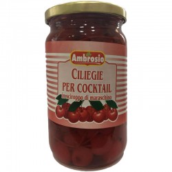 CILIEGIE COCKTAIL CON GAMBO 750gr