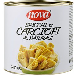 CARCIOFI NATURALI SPICCHI 2450gr