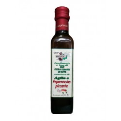 OLIO AROMATIZZATO AGLIO E PEPERONCINO 250ml BIGUCCI