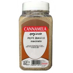 SPEZIA PEPE BIANCO MACINATO 400gr CANNAMELA