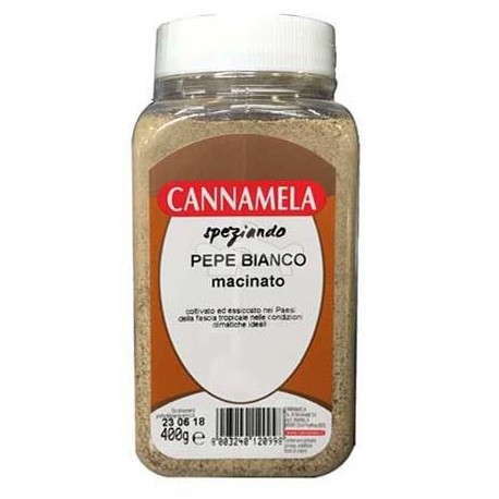 SPEZIA PEPE BIANCO MACINATO 400gr CANNAMELA