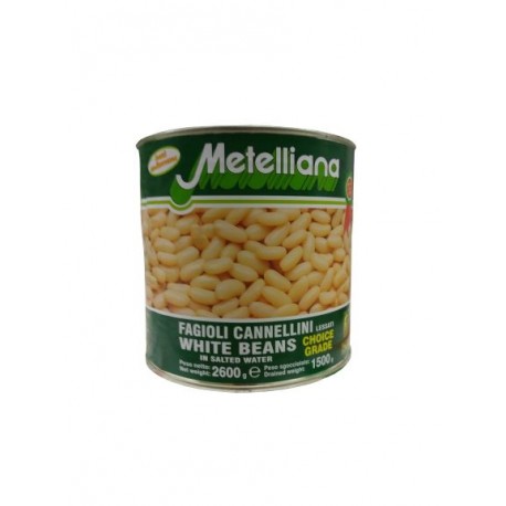 FAGIOLI CANNELLINI 2600gr METELLIANA