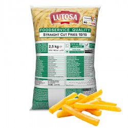 PATATE 3/8 FRITTE S/GLUTINE 10/10 2,5kg LUTOSA