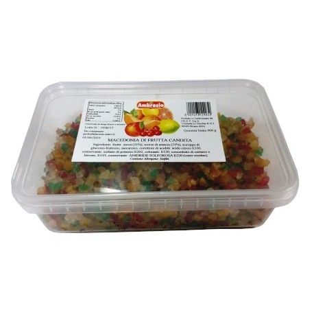 FRUTTA CANDITA CUBETTI 900gr AMBROSIO