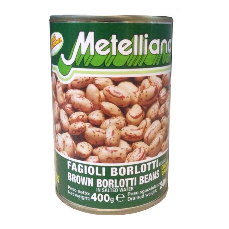 FAGIOLI BORLOTTI 400gr METELLIANA