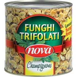 FUNGHI TAGLIATI TRIFOLATI 2650ml NOVA