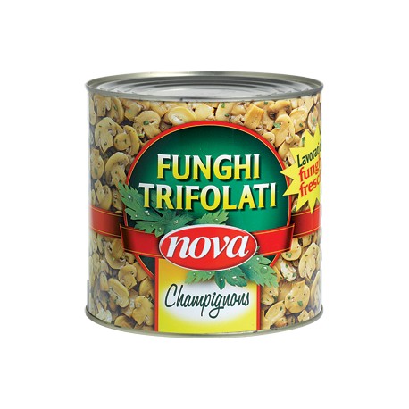 FUNGHI TAGLIATI TRIFOLATI 2650ml NOVA