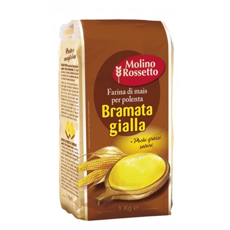 FARINA GIALLA PER POLENTA 1kg BRAMATA