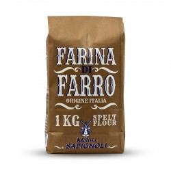 FARINA DI FARRO BIANCA 1kg SAPIGNOLI