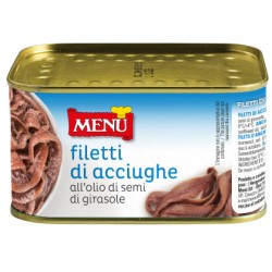 ACCIUGHE FILETTI OLIO GIRASOLE 600gr